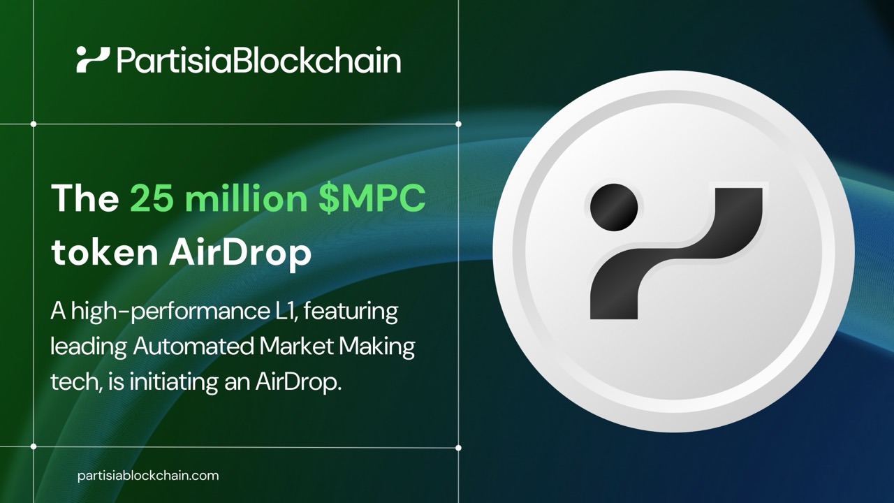 Unlocking Opportunities: Partisia’s Massive 25M MPC Token AirDrop Reshapes Blockchain Engagement