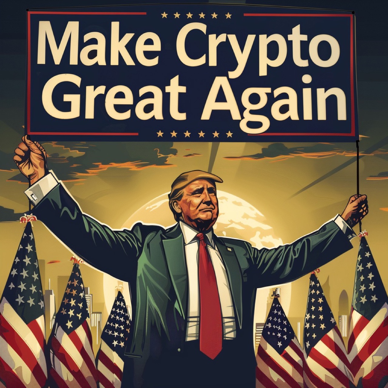 Global Make Crypto Great Again Movement on the Blockchain.